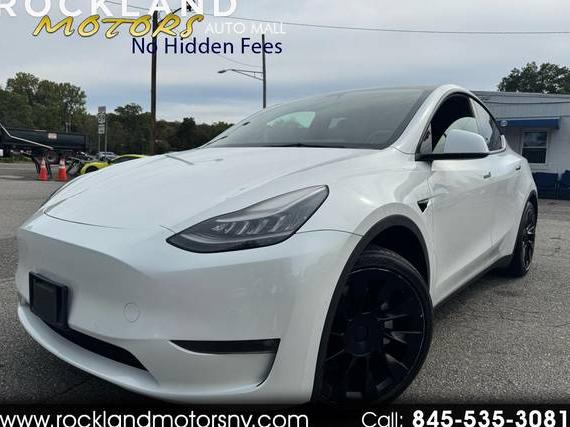 TESLA MODEL Y 2021 5YJYGAEE9MF177436 image